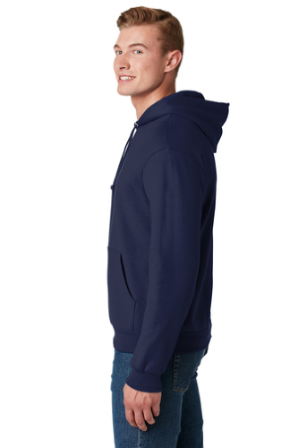 Right view of JERZEES Pullover Hooded Sweatshirt