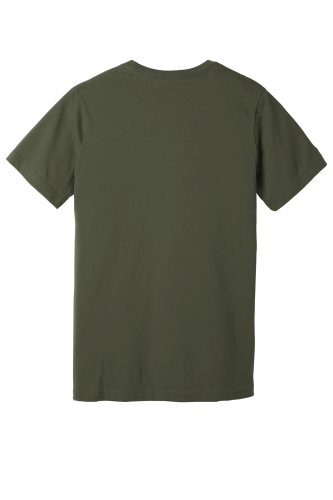 Back view of BELLA+CANVAS Unisex Jersey Short Sleeve Tee