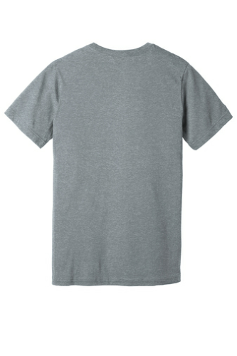 Back view of BELLA+CANVAS Unisex Jersey Short Sleeve Tee