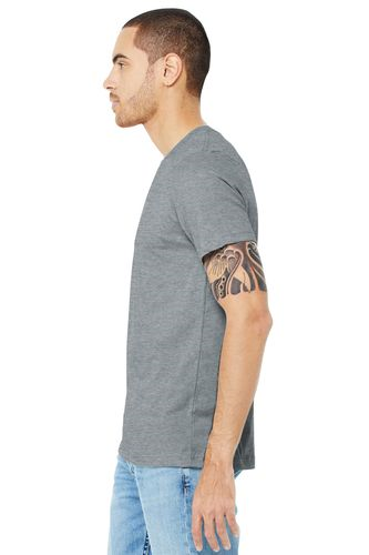 Right view of BELLA+CANVAS Unisex Jersey Short Sleeve Tee