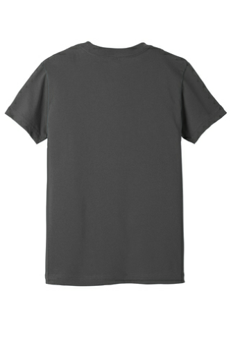 Back view of BELLA+CANVAS Youth Jersey Short Sleeve Tee