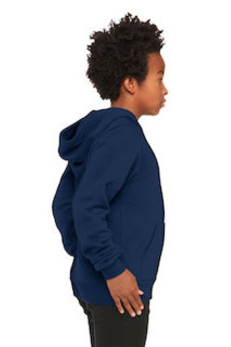 Right view of Youth Sponge Fleece Pullover Hoodie
