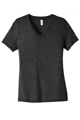 BELLA+CANVAS Women’s Relaxed Jersey Short Sleeve V-Neck Tee