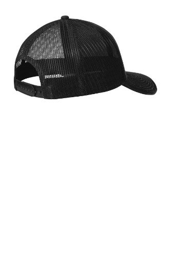 Back view of Port Authority Snapback Trucker Cap