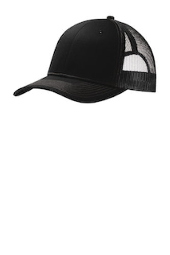 Left view of Port Authority Snapback Trucker Cap