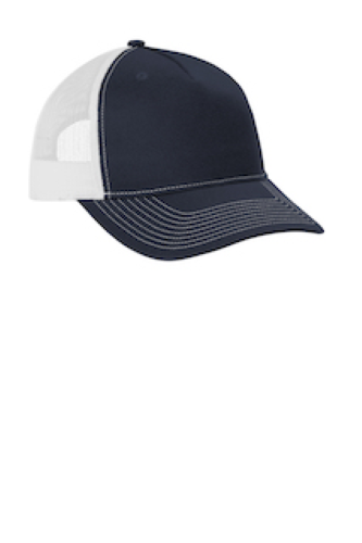 Right view of Port Authority Snapback Five-Panel Trucker Cap C115