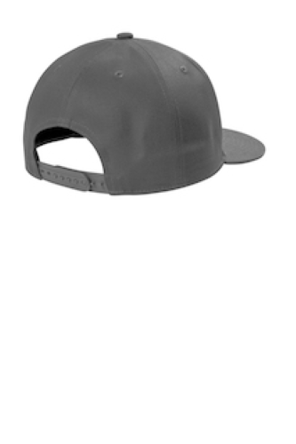 Back view of Port Authority Snapback Flat Bill Cap C116