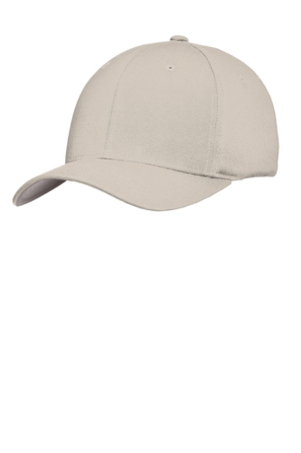 Left view of Port Authority Flexfit Cotton Twill Cap
