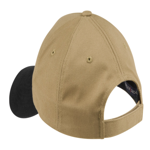 Back view of Port Authority Two-Tone Brushed Twill Cap