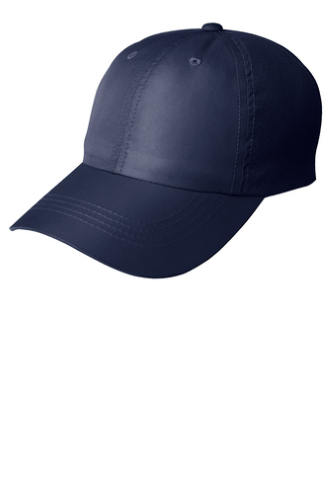 Left view of Port Authority Perforated Cap