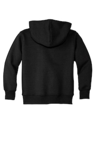 Back view of Precious Cargo Toddler Pullover Hooded Sweatshirt