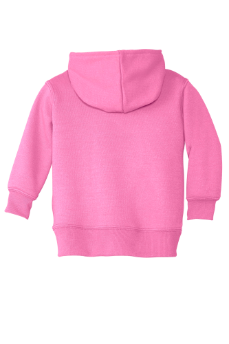 Back view of Precious Cargo Toddler Full-Zip Hooded Sweatshirt