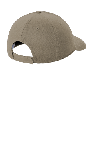 Back view of Port & Company Washed Twill Cap