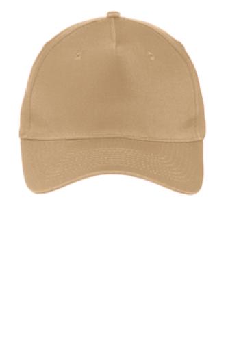 Port & Company Five-Panel Twill Cap
