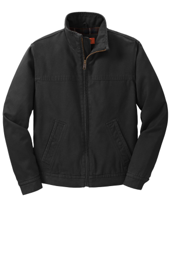 CornerStone Washed Duck Cloth Flannel-Lined Work Jacket