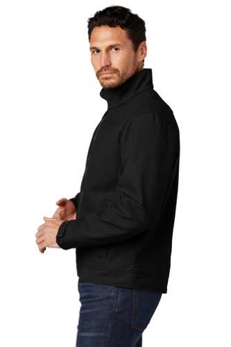 Right view of CornerStone Duck Bonded Soft Shell Jacket CSJ60