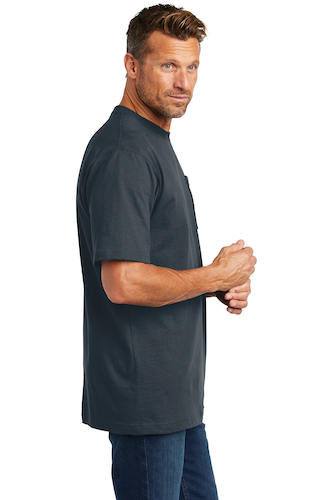 Right view of Carhartt Tall Workwear Pocket Short Sleeve T-Shirt