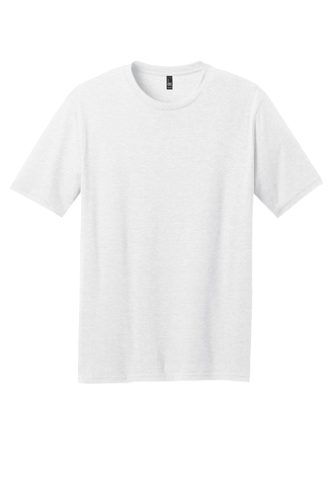 District Made Mens Perfect Blend Crew Tee in White