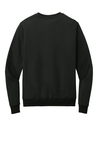 Back view of District ® Perfect Weight ® Fleece Crew