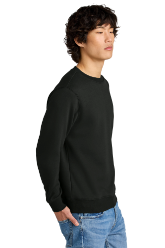Right view of District ® Perfect Weight ® Fleece Crew