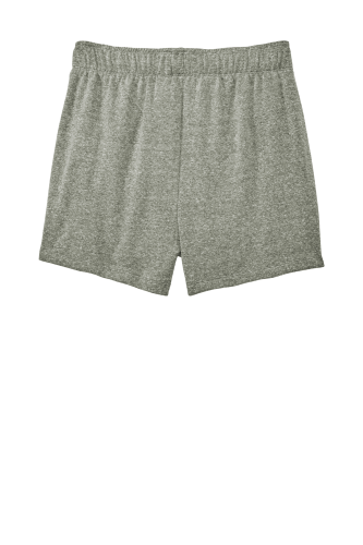 Back view of District Women’s Perfect Tri Fleece Short DT1309