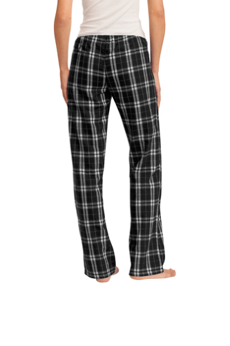 Back view of District Women’s Flannel Plaid Pant