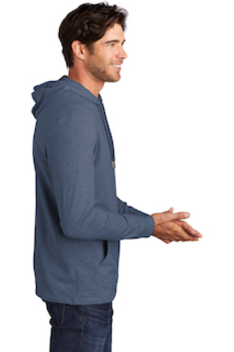 Left view of District ® Featherweight French Terry ™ Hoodie