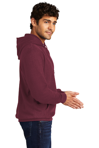 Right view of District V.I.T. Fleece Hoodie DT6100