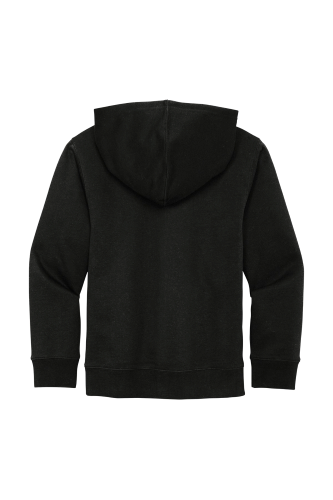 Back view of District Youth V.I.T. Fleece Hoodie DT6100Y