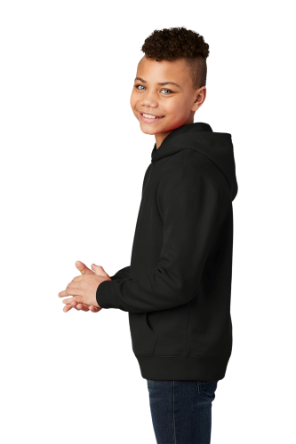Right view of District Youth V.I.T. Fleece Hoodie DT6100Y