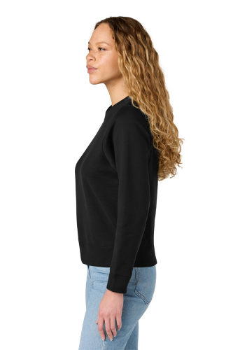 Right view of District® Women’s V.I.T.™ Fleece Crew