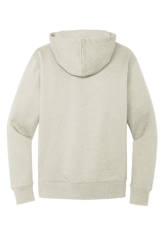 Back view of District V.I.T. Heavyweight Fleece Hoodie DT6600