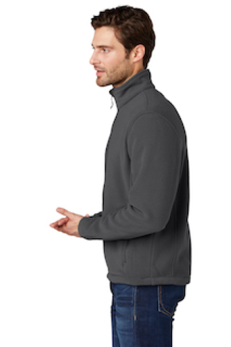 Left view of Port Authority Value Fleece Jacket