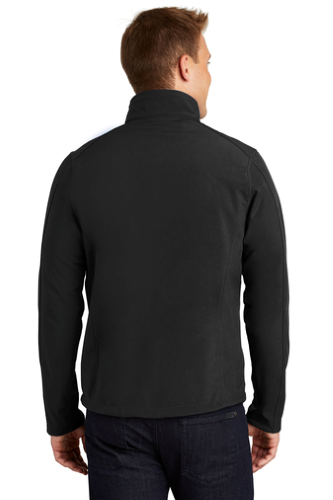 Back view of Port Authority Core Soft Shell Jacket