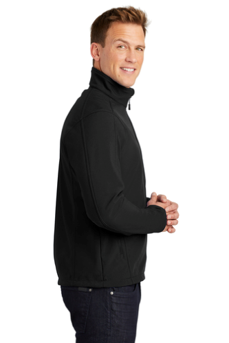 Left view of Port Authority Core Soft Shell Jacket