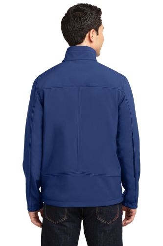 Back view of Port Authority Welded Soft Shell Jacket