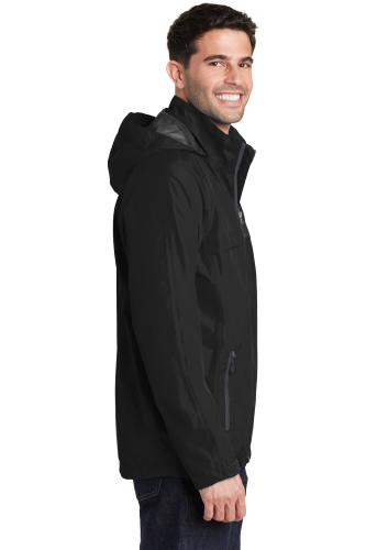 Left view of Port Authority Torrent Waterproof Jacket
