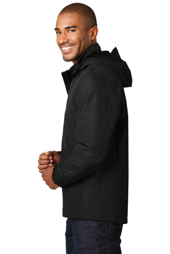 Left view of Port Authority Merge 3-in-1 Jacket