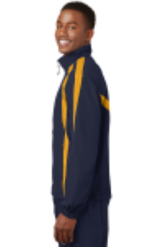 Left view of Sport-Tek Colorblock Raglan Jacket