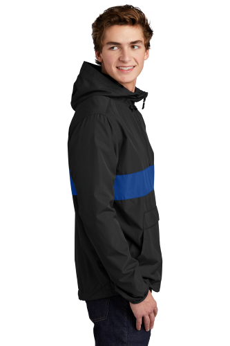 Right view of Sport-Tek Zipped Pocket Anorak