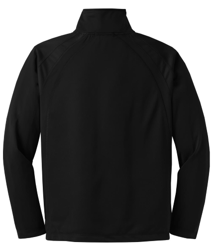 Back view of Sport-Tek Tricot Track Jacket