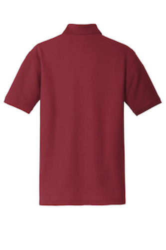 Back view of Port Authority Core Classic Pique Polo