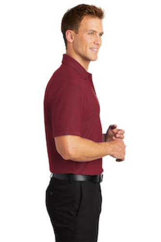Left view of Port Authority Core Classic Pique Polo