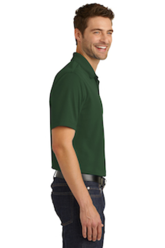 Left view of Port Authority Dry Zone UV Micro-Mesh Polo