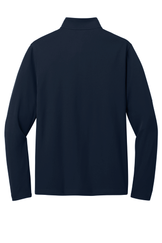 Back view of Port Authority Dry Zone UV Micro-Mesh 1/4-Zip K112