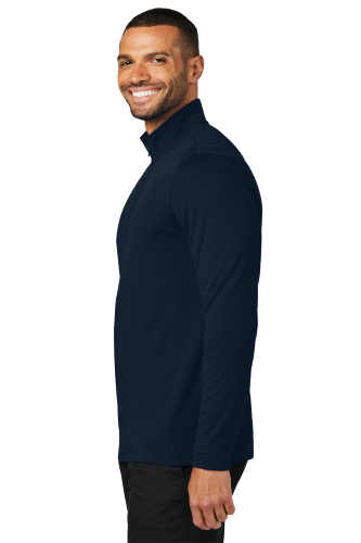 Right view of Port Authority Dry Zone UV Micro-Mesh 1/4-Zip K112