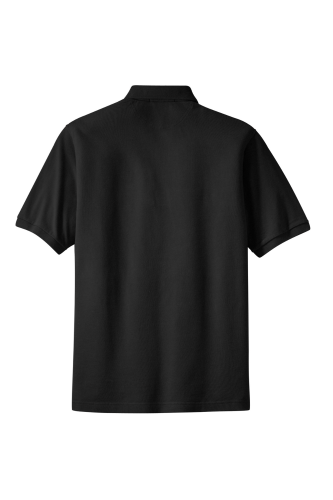 Back view of Port Authority Pique Knit Polo
