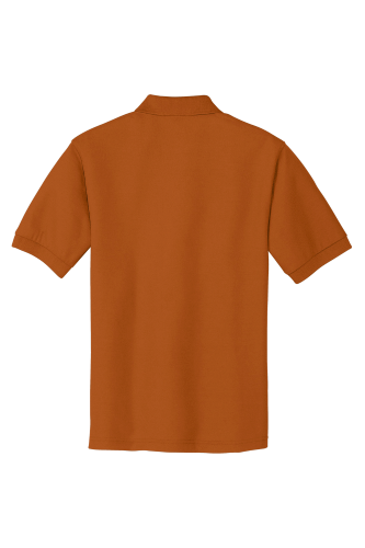 Back view of Port Authority Silk Touch Polo