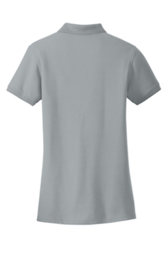Back view of Port Authority Ladies Core Classic Pique Polo