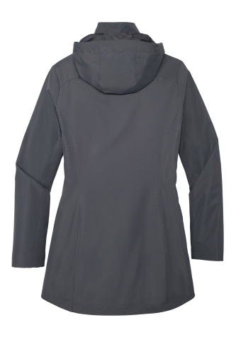 Back view of Port Authority Ladies All-Weather 3-in-1 Jacket L123